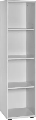 Produktbild von MÖBELPARTNER Aktenregal lichtgrau 39,3 x 39,5 x 152,8 cm