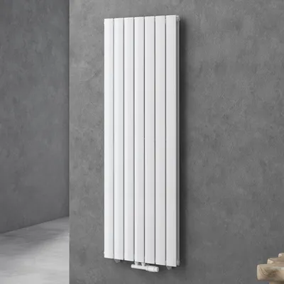 Immagine prodotto di doporro Radiatore Verticale da Bagno 160x54cm, Radiatore a Pannello a Doppio Strato Termoarredo da Parete e Pavimento in Acciaio, Bianco