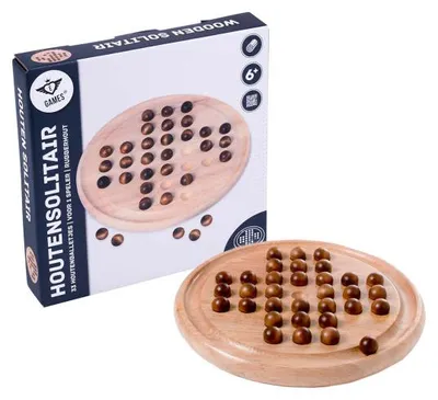 Produktbild von Solitaire – Rubberwood – Brettspiel