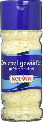 Immagine prodotto di Cipolla Kotanyi tagliata a dadini liofilizzata aromatica salata 17g