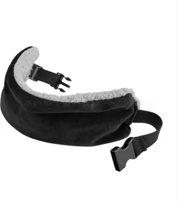 Produktbild von INF Komfortable Schlafmaske für Reisen mit Kopfstütze - Unisex Augenmaske Schwarz