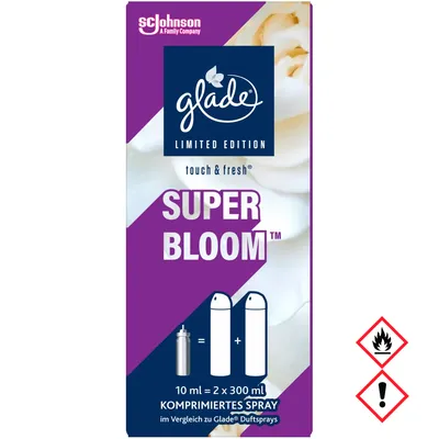 Produktbild von Glade Minispray Touch and Fresh Superbloom Nachfüllpack 10ml