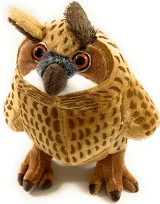 Immagine prodotto di Onwomania aquila gufo cauto uccello 36 cm di altezza peluche peluche tessuto animale marrone