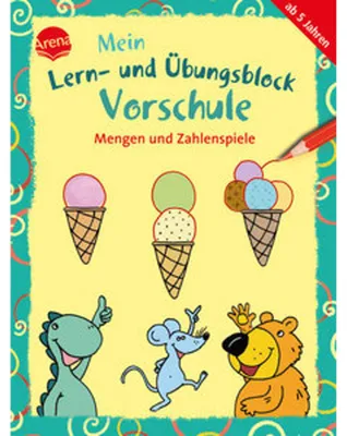 Image de Mein Lern- und Übungsblock Vorschule. Mengen und Zahlenspiele