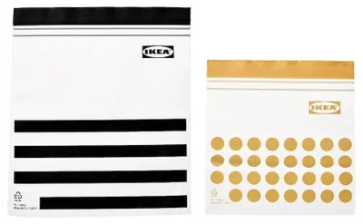 Produktbild von IKEA ISTAD Gefrierbeutel Aufbewahrungsbeutel 60 Stück