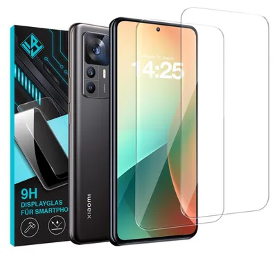 Produktbild von 2x 9H Schutzglas Displayschutzfolie für Xiaomi 12T / 12T Pro Displayglas Displayschutz Glas Panzerfolie Schutzglasfolie