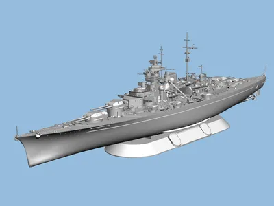 Produktbild von Revell Battleship Bismarck 1:700