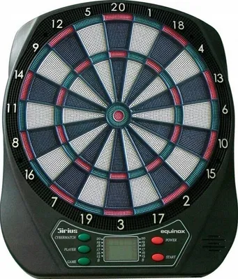 Produktbild von Equinox Elektronisches Dartboard Sirius - Inklusive 6 Darts