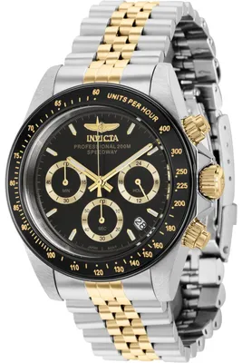 Immagine prodotto di Invicta Speedway 36739 Orologio da Uomo - Movimento al Quarzo - Acciaio Inossidabile con Quadrante Nero - 39 mm