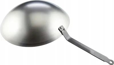 Immagine prodotto di de Buyer 5114.35, Tondo, Padella Wok/Stir-fry, Acciaio inox, Acciaio, Acciaio, Acciaio