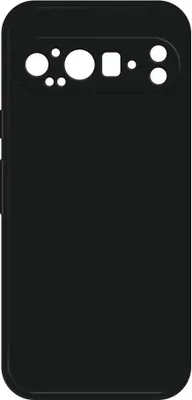Produktbild von Hülle für Google Pixel 9 Pro - Phonesta Color Silikon Back Cover - Schwarz