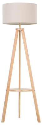 Produktbild von HOMCOM Stehlampe Tripod Ablage Standleuchte Stehleuchte Bodenlampe