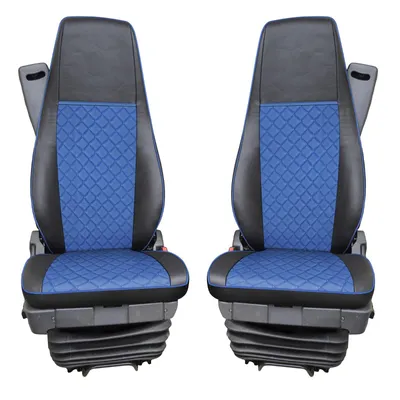 Immagine prodotto di Coprisedili per camion Per Scania R 2006-2020 Coprisedili Schonbe in ecopelle blu