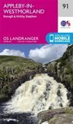Immagine prodotto di Landranger 91 Appleby-in-westmorland & B – Lingua: Inglese