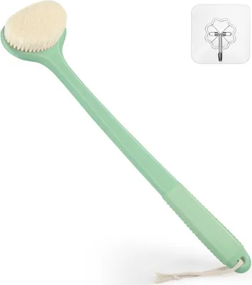 Image de Brosse à dos avec manche antidérapant de 43 cm pour les soins corporels, hommes et femmes