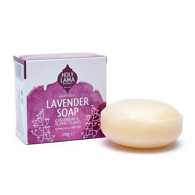 Produktbild von Heilige Lama-Lavendelseife – 2er-Set – 100 g
