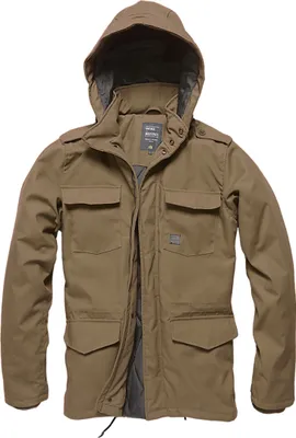 Image de Vintage Industries Darren Parka veste, marron foncé, S