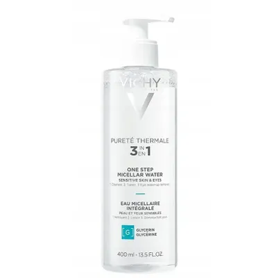 Zdjęcie produktu dla Vichy Pureté Thermale Woda micelarna mineralna do skóry wrażliwej 400ml