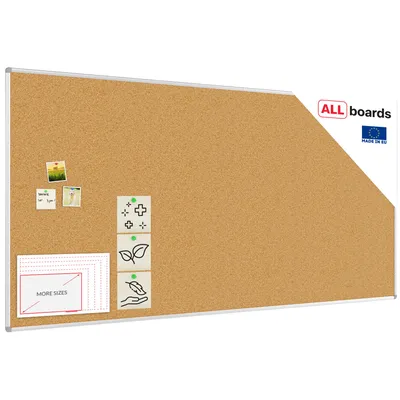 Produktbild von Pinnwand mit Alurahmen 240x120cm