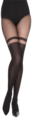 Produktbild von Merry Style Damen Strumpfhose MSSST001 (Schwarz, XS-S) .