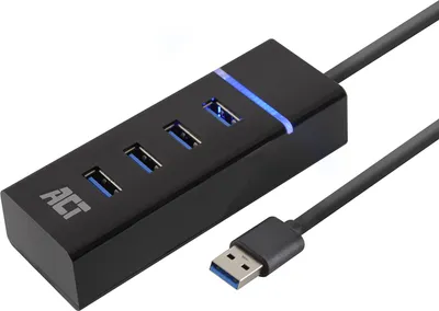 Image de ACT Hub USB 3.2 avec 4 ports USB-A AC6300