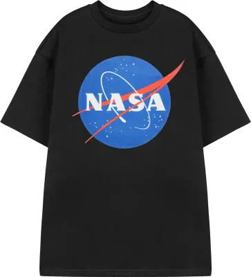 Produktbild von NASA - T-Shirt für Herren/Damen Uni kurzärmlig NS8897 (XXL) (Schwarz)
