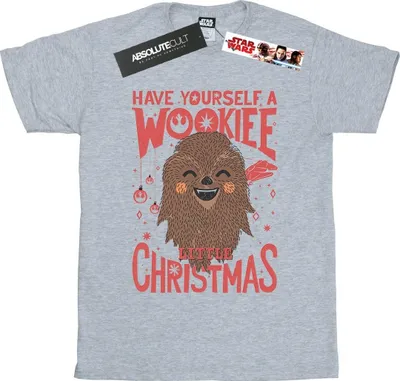 Produktbild von Star Wars - "Wookiee Little" T-Shirt für Damen BI44889 (S) (Grau)