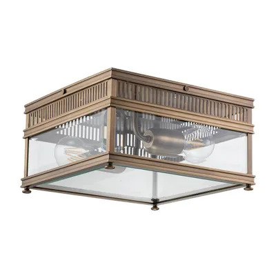 Immagine prodotto di Lampada da soffitto per esterni, marrone scuro, E27, 60 W, Holborn Elstead