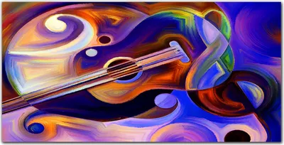 Produktbild von Coloray Küchenrückwand 140x70 Spritzschutz aus Glas - Musik Violine
