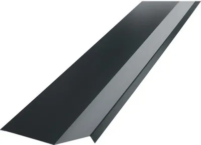 Produktbild von PRECIT Kappleiste Anthrazitgrau RAL 7016 1000 mm x 73 mm x 110 mm