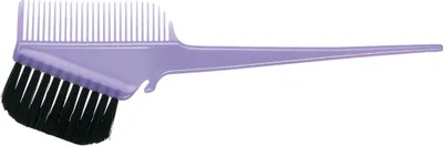 Produktbild von Comair Färbepinsel m. Kamm transp. flieder Tinting Brush with comb tr