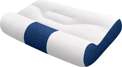 Produktbild von Nackenkissen aus Memory-Schaum zur Linderung von Nackenverspannungen, verstellbares orthopädisches Sandwich-Kissen, weiches, atmungsaktives Nackenkissen für alle Altersgruppen