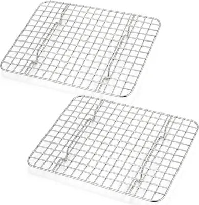 Obrázok produktu pre TEAMFAR sada chladiacich mriežok z nehrdzavejúcej ocele 29,8 cm * 22,7 cm * 2 cm