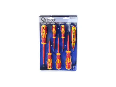 Obrázek produktu pro GEKO Sada šroubováků 7ks VDE 1000V typ2 G30626