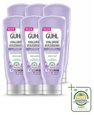 Imagen del producto de 6 unidades de Acondicionador nutritivo Hyaluron+ de Guhl - 200 ml - Paquete de suministro