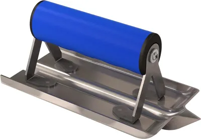 Productafbeelding van Betongroef - Randvormer - Decoratieve Randen Maken - Verstelbare Groef - 6 x 3 inch - Zilver