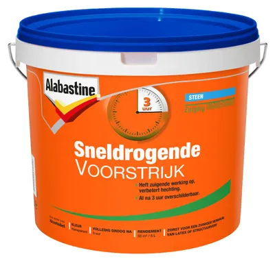 Productafbeelding van Alabastine  -  Voorstrijk Sneldrogend  -  Transparant  -  5 L
