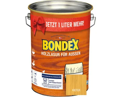 Produktbild von BONDEX Holzschutzlasur kiefer hell 5 L