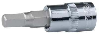 Zdjęcie produktu dla KS Tools 918.3963, 1 szt., Hex (imperialny), 3/16, Stal chromowo-wanadowa, 50 mm, 43 g