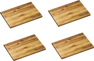 Produktbild von Neustanlo | Großes Holzbrett Set | Akazie | vielseitig für Frühstück & Schneiden | XL-Größe für extra Komfort | ideal für Brotzeit