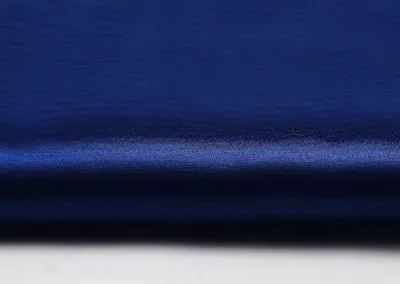 Produktbild von Satin Stoff Meterware 150 cm Breite, Dunkelblau