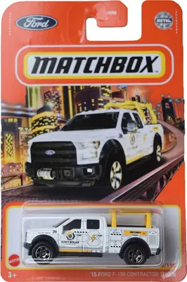 Immagine prodotto di Matchbox '15 Ford F 150 Contractor Truck, Bianco 78/100, bianco