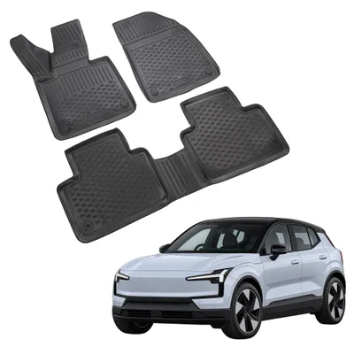 Immagine prodotto di 3D Tappeti Tappetini Auto In Gomma Su Misura Per Volvo EX30 Dal 2023 3pcs