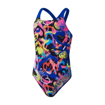 Image de SPEEDO PT ALV PWRBCK JF Maillot de bain enfant rose 152