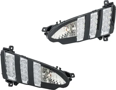 Produktbild von Tagfahrleuchten-Set links rechts LED PY21W HELLA passend für PEUGEOT 508