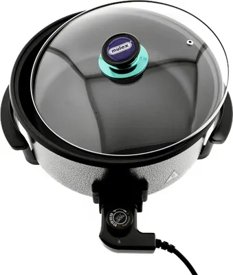 Obrázok produktu pre Panvica na pizzu Ø42cm 1500W Multifunkčná panvica Grilovacia panvica s nepriľnavým povrchom Ø42/9cm