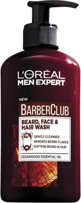 Productafbeelding van Gel na het scheren, voor gezicht en haar, Barber Club Gel 3-in-1 (baard-, gezichts- en haarwas) 200 ml