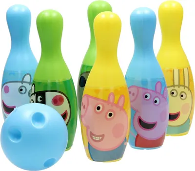 Image de Sambro Bowling Set Peppa Pig, 7dlg.