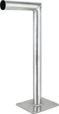 Produktbild von SkyRevolt 60cm Wandhalter Aluminium SAT Rohr 50mm ALU XXL Wandplatte