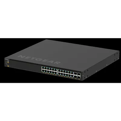 Produktbild von NETGEAR GSM4328-100AJS, Managed, L3, Gigabit Ethernet (10/100/1000), Power over Ethernet (PoE), Rack-Einbau, 1U